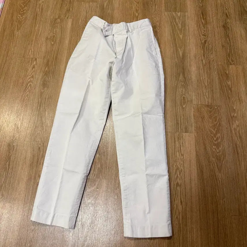 [BUNJANG] DEEF HOUSE White Cotton Pants M / DEEF HOUSE 화이트 면바지 M