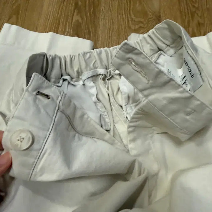[BUNJANG] DEEF HOUSE White Cotton Pants M / DEEF HOUSE 화이트 면바지 M