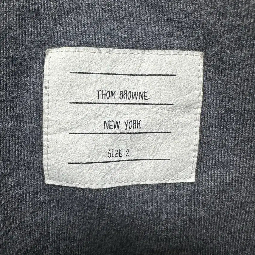 [BUNJANG] Thom Browne Gray Crewneck Sweatshirt / 톰브라운 그레이 2사이즈 맨투맨(정품)