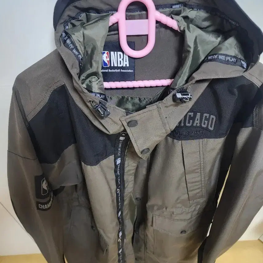 [BUNJANG] NBA Chicago Bulls Long Windbreaker Jacket / NBA 시카고 불스 롱바람막이