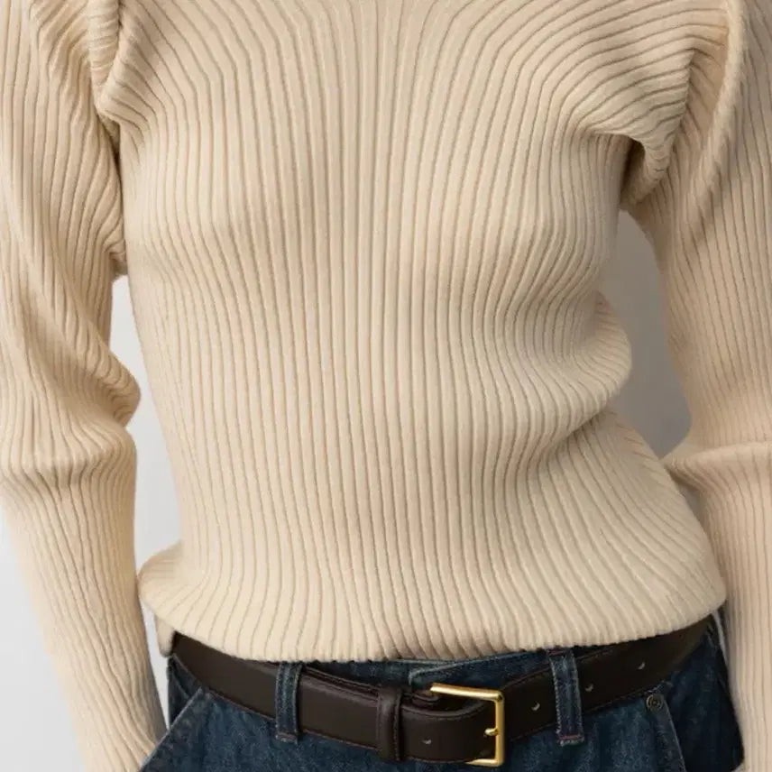 [BUNJANG] The Aperture Delia Knit Top Black OS / 디애퍼처 - 델리아 니트 탑 (블랙 OS)