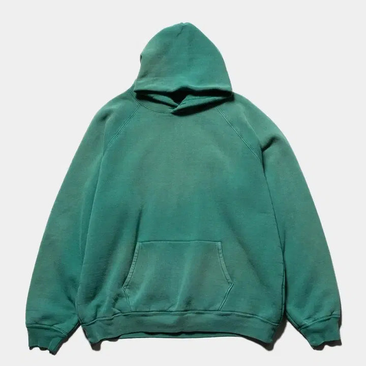 [BUNJANG] Apresse Vintage Sweat Hoodie Green Size 4 / 아프레쎄 빈티지 스웻 후디 그린 4