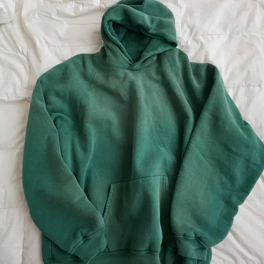 [BUNJANG] Apresse Vintage Sweat Hoodie Green Size 4 / 아프레쎄 빈티지 스웻 후디 그린 4