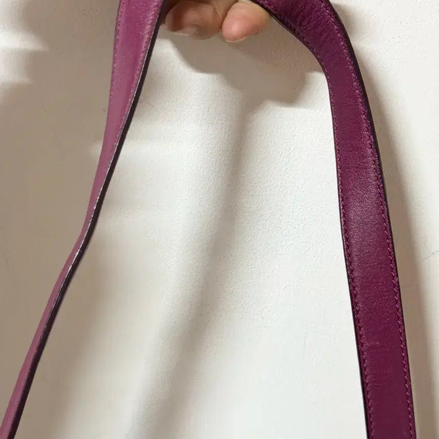 [BUNJANG] Coach Raspberry Pink Signature Y2K Shoulder Bag / 코치 라즈베리핑크 시그니처 Y2K 숄더백