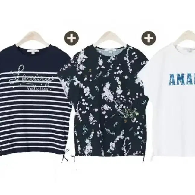 [BUNJANG] SJ Wani T-shirt (77) - Bundle Set / (새상품:3벌)sj wani(손정완)티셔츠(77)