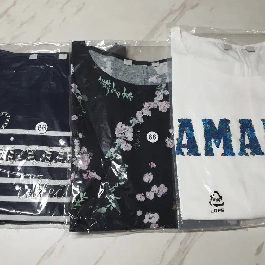 [BUNJANG] SJ Wani T-shirt (77) - Bundle Set / (새상품:3벌)sj wani(손정완)티셔츠(77)