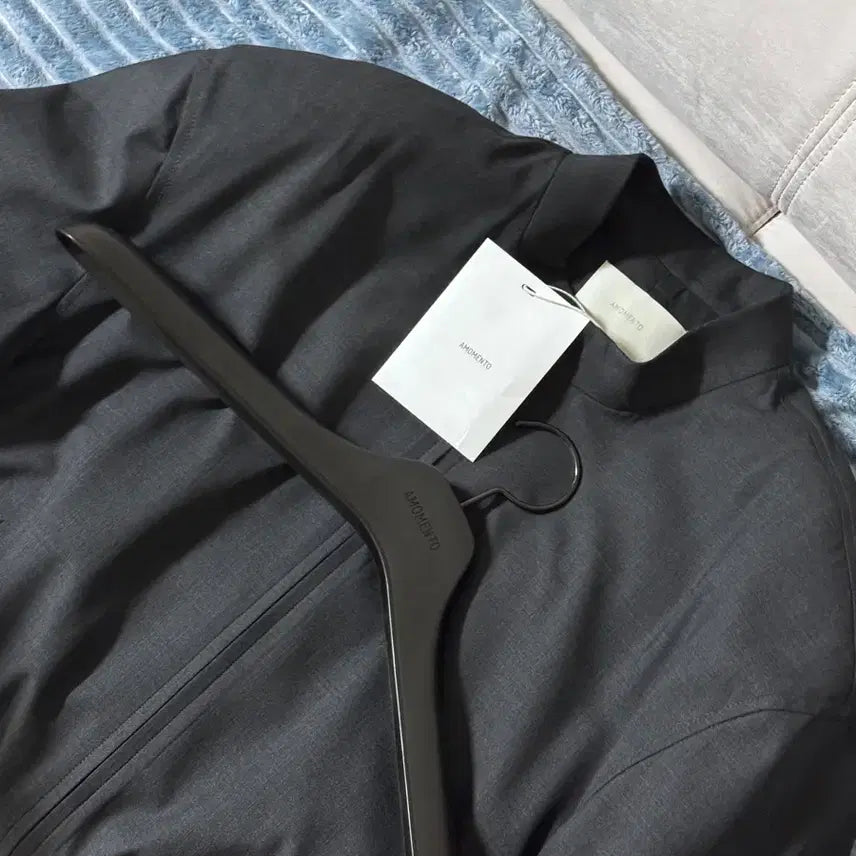 [SOLD OUT] 아모멘토 26ss 울 오버사이즈 블루종 L