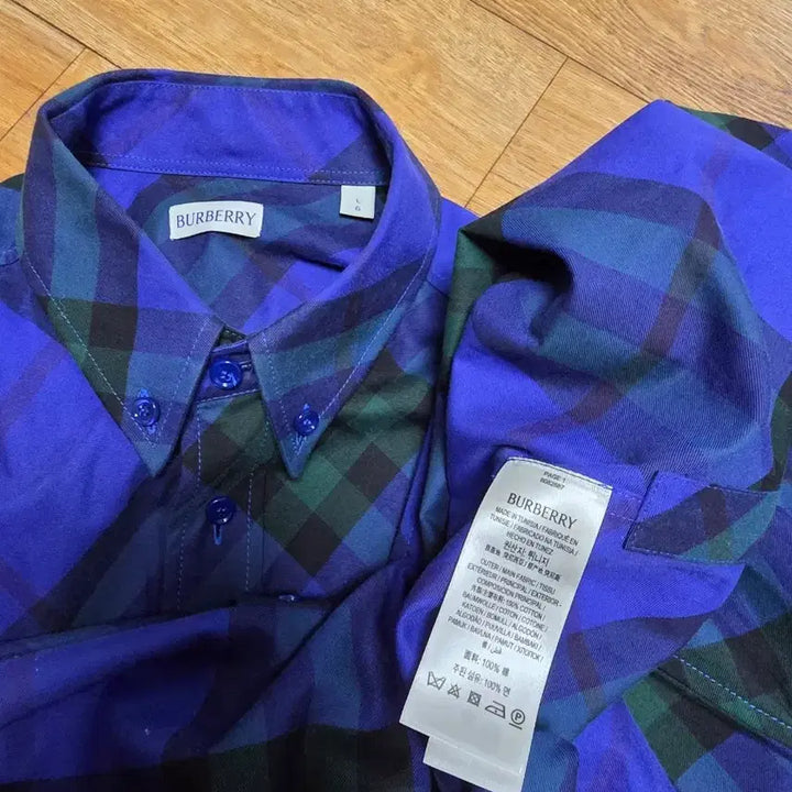 [BUNJANG] Burberry New Season Check Shirt / 버버리 뉴시즌 체크 셔츠