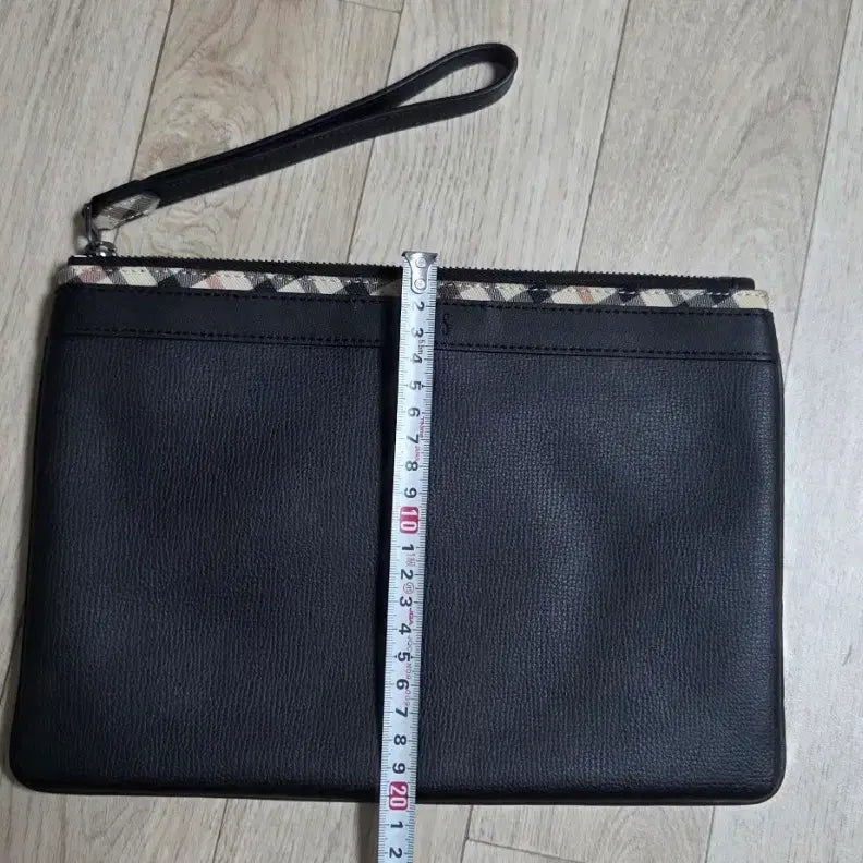 [BUNJANG] Daks Black Leather Clutch Bag / 닥스 블랙 가죽 클러치 백(새상품)