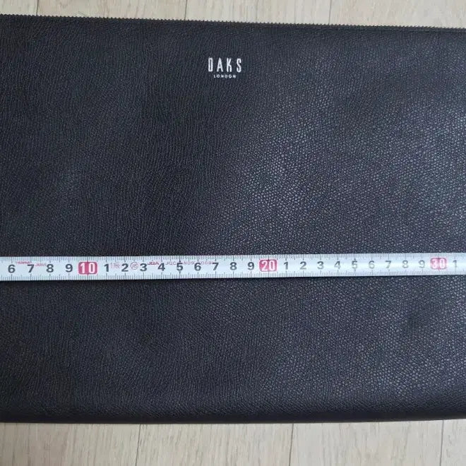 [BUNJANG] Daks Black Leather Clutch Bag / 닥스 블랙 가죽 클러치 백(새상품)