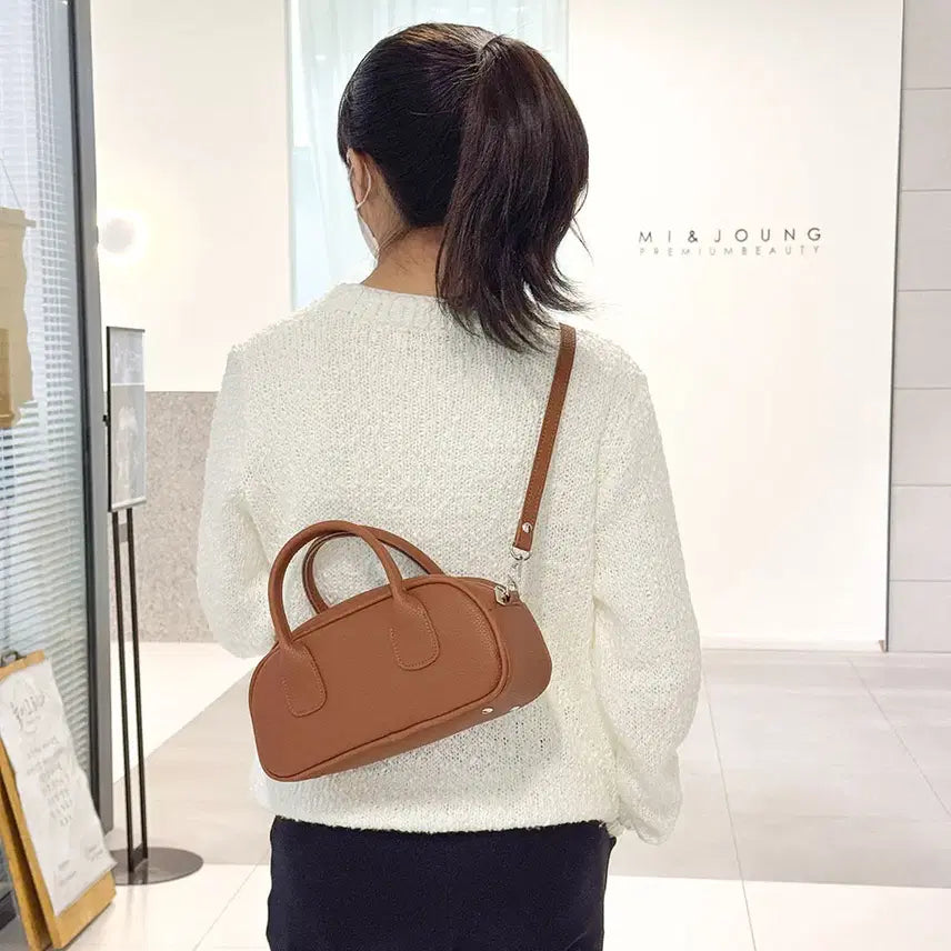 [BUNJANG] Olivia Pop Boston Tote Crossbody Bag / 올리비아팝 여성 보스턴 토트 크로스백