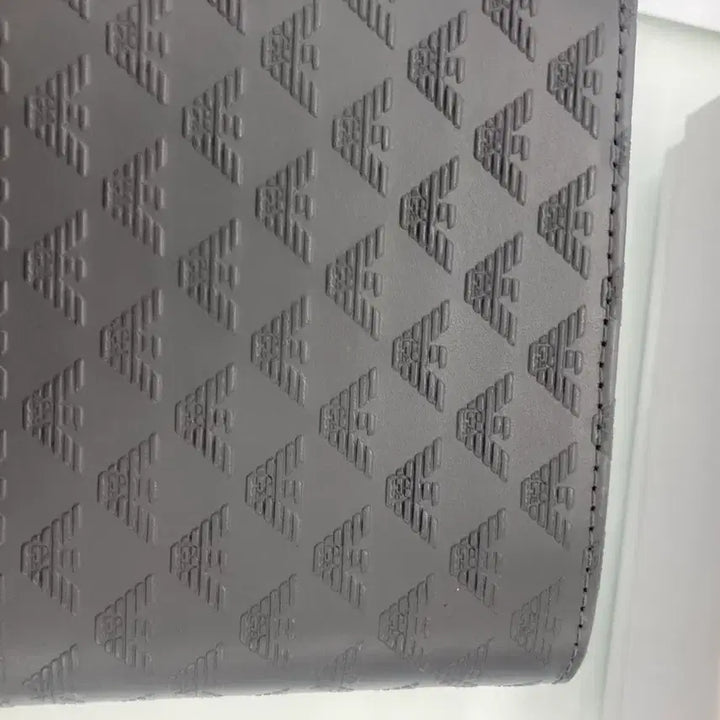 [BUNJANG] Emporio Armani Gray Bifold Wallet / 엠포리오 아르마니 반지갑 그레이