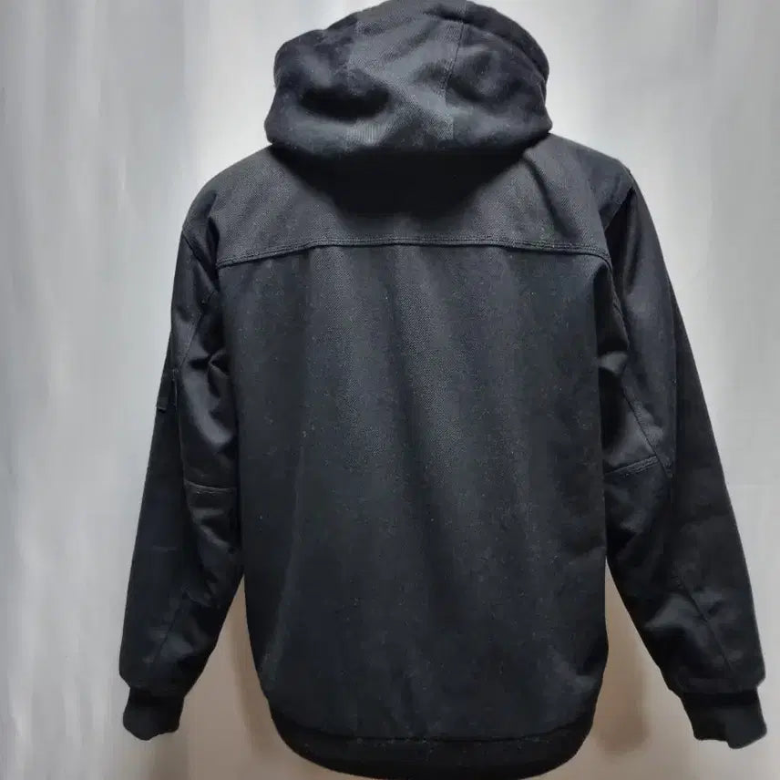 [BUNJANG] Ben Davis Black Hooded Work Jacket / 벤 데이비스 블랙 후드 워크 자켓