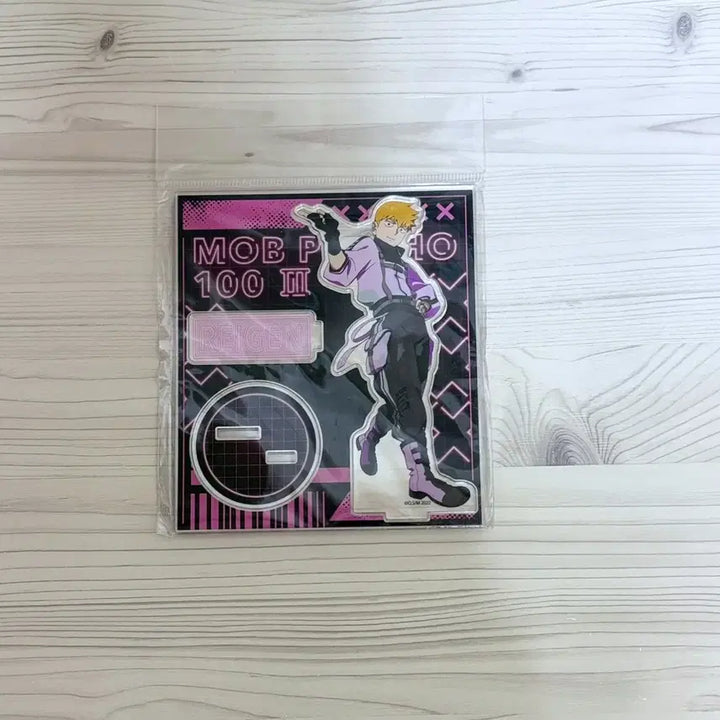 [BUNJANG] Mob Psycho 100 Cyberpunk Reigen Acrylic Stand / 모브사이코 사이버펑크 레이겐 아라타카 아크릴 스탠드 몹싸