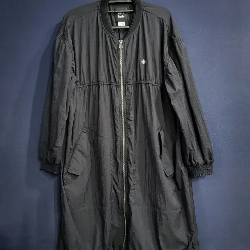 [BUNJANG] JUCY JUDY Nylon Oversized Shirring Jacket / 쥬시쥬디 나일론 오버핏 셔링자켓