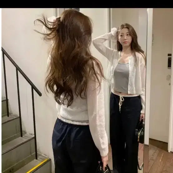 [SOLD OUT] 제니오 투톤 와이드팬츠