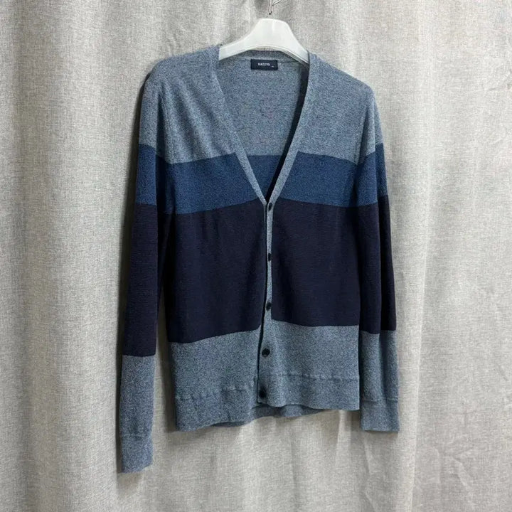 [BUNJANG] Hazzys Linen &amp; Asa Blend Cardigan / [100] 헤지스 Hazzys 남성 린넨 + 아사면 가디건
