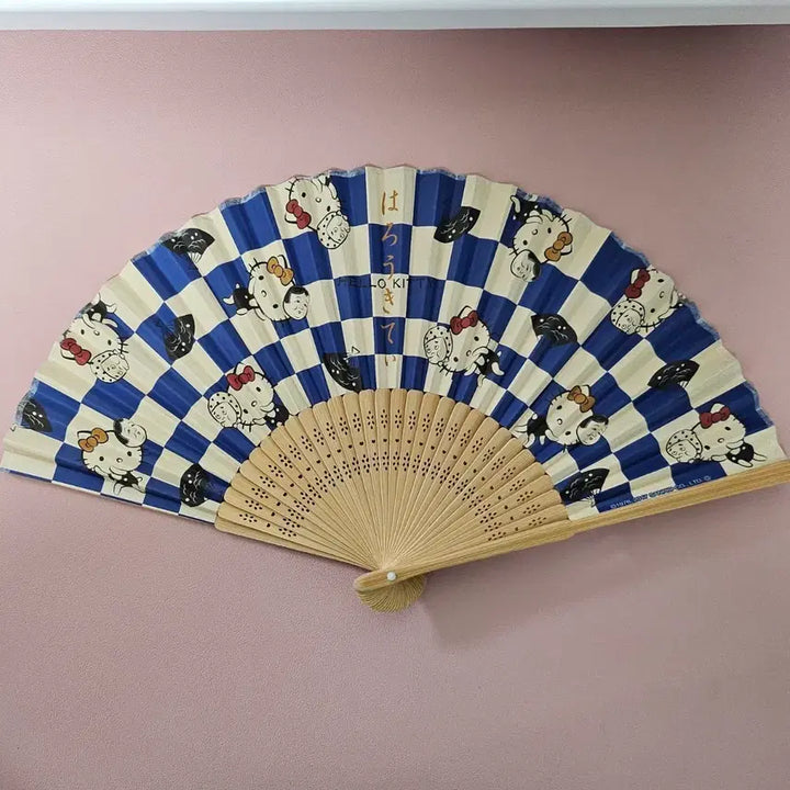 [BUNJANG] Sanrio Hello Kitty Vintage Fan / 2017 헬로키티 고전키티 부채