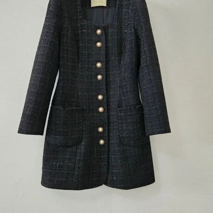 [BUNJANG] Floome Heart Tweed Dress / 플로움 하트트위드 원피스