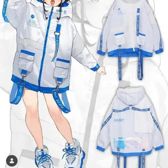 [BUNJANG] Eruiruiru Mashiro K-ta Collaboration Hoodie / 이루이루이루 mashiro k-ta 콜라보 파카