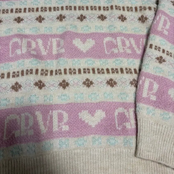 [BUNJANG] GRVR AMOUR Knit Top / 그로브 GRVR AMOUR KNIT