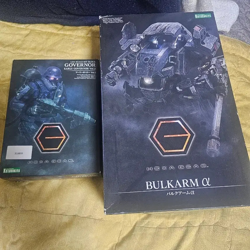 [BUNJANG] Kotobukiya Bulkarm Alpha &amp; Early Governor Bundle Set / 코토부키야 벌크암 알파&amp;탑승용 얼리 거버너 일괄 판매