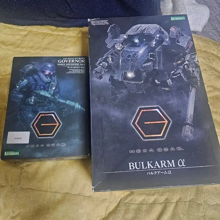 [BUNJANG] Kotobukiya Bulkarm Alpha &amp; Early Governor Bundle Set / 코토부키야 벌크암 알파&amp;탑승용 얼리 거버너 일괄 판매