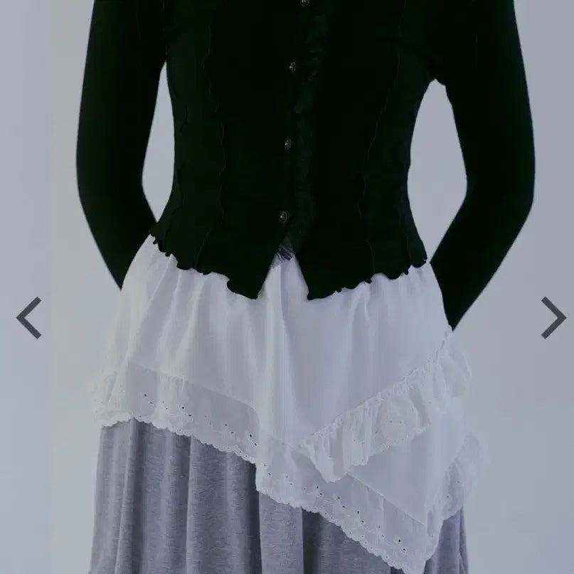 [BUNJANG] Soft Seoul Unbalance Lace One Piece / [새상품]소프트서울 Unbalance apron lace one piec
