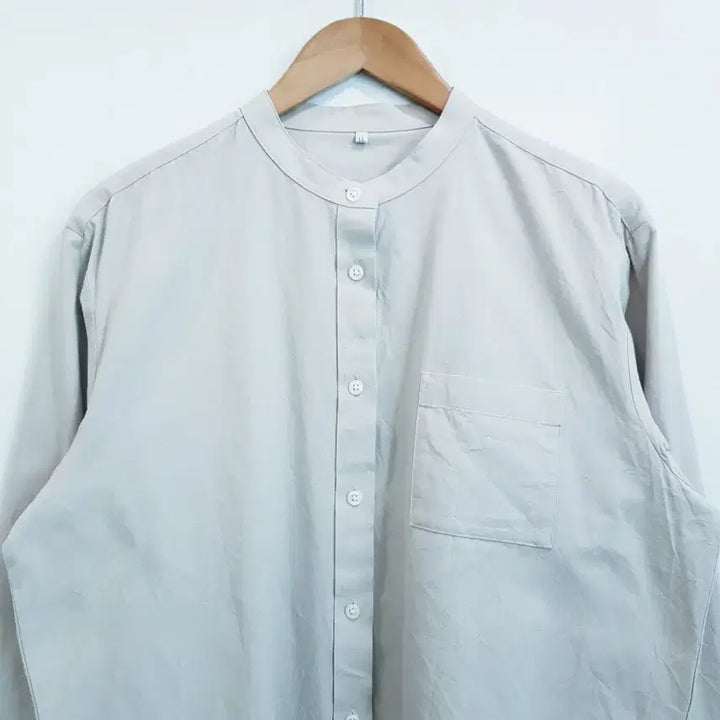 [BUNJANG] Vintage Japanese Solid Long Sleeve Oversized Shirt XL / JPN 빈티지 솔리드 무지 오버핏 긴팔 셔츠 여XL Q425