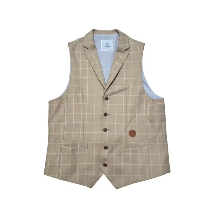 [BUNJANG] Mvio 100% Wool Vintage Suit Vest / Mvio 엠비오 모 100% 빈티지 정장 조끼 베스트