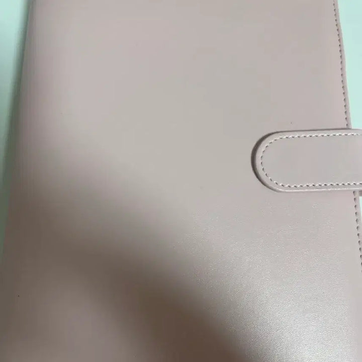[BUNJANG] Macaron Pink Binder with Double-Sided Pages / 마카롱 바인더 핑크색 양면속지