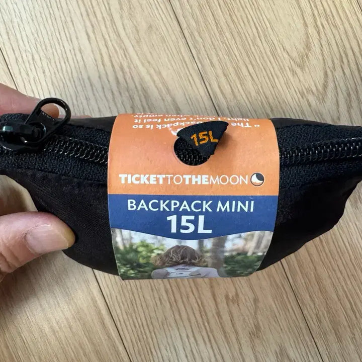 [BUNJANG] Ticket to the Moon Mini Backpack 15L Black / 티켓투더문 백팩 미니 15L 블랙 색상 새상품