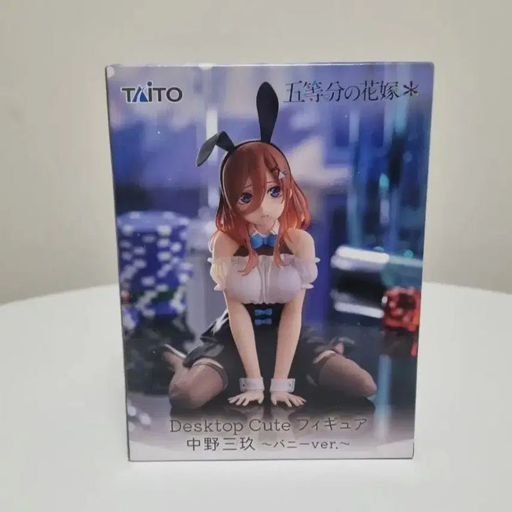 [SOLD OUT] [미개봉]오등분의 신부 나카노 미쿠 데스크탑 큐트 바니걸 5등분의 피규어