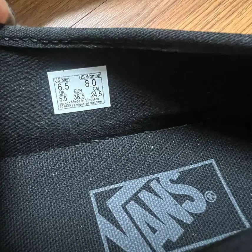 [BUNJANG] Vans Mary Jane Shoes Black / 반스 메리제인 슈즈 블랙 + 박스 새제품