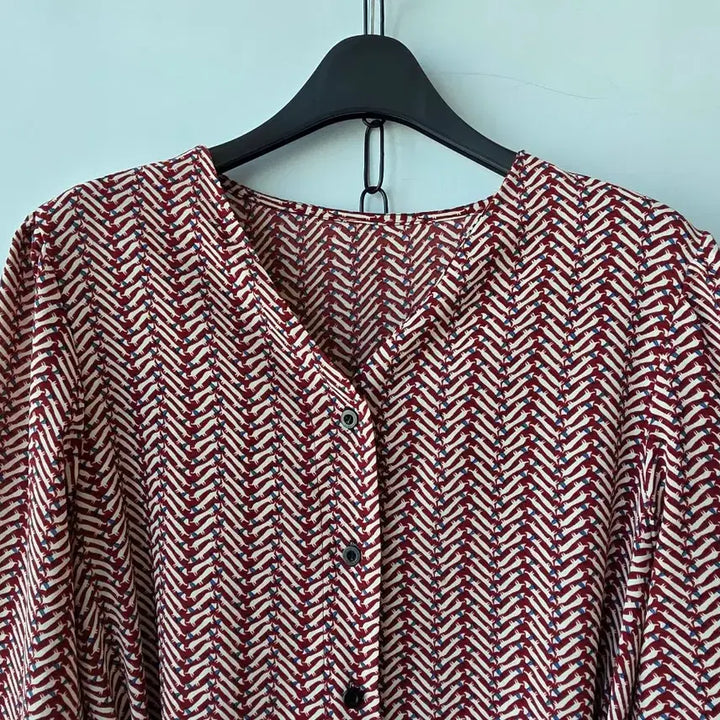 [SOLD OUT] 66-77)무늬 스트랩 원피스