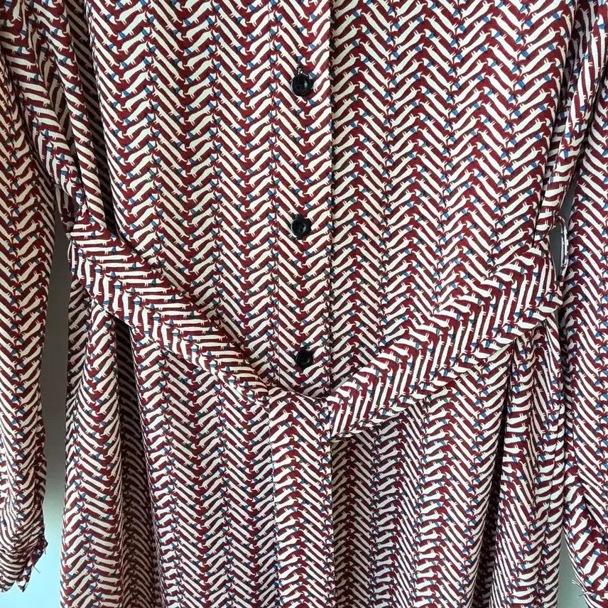 [SOLD OUT] 66-77)무늬 스트랩 원피스
