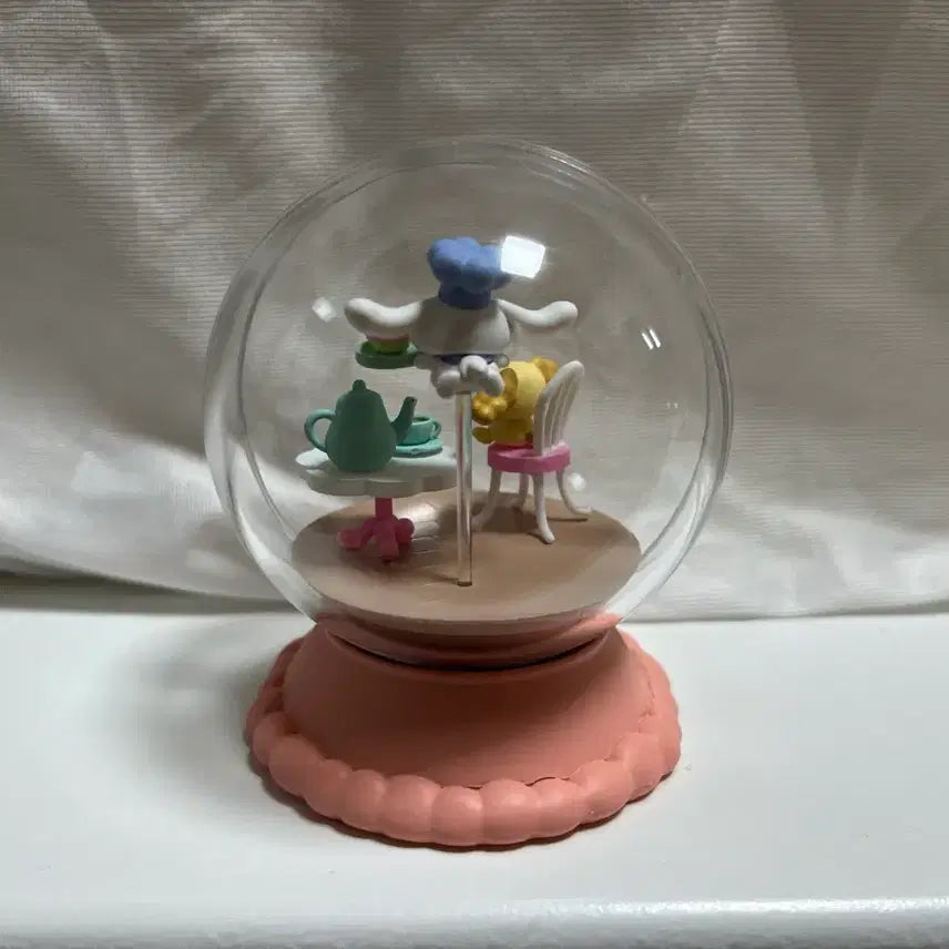 [BUNJANG] Sanrio Cinnamoroll Terrarium Figure - Cafe / 산리오 리멘트 시나모롤 테라리움 피규어 - 카페