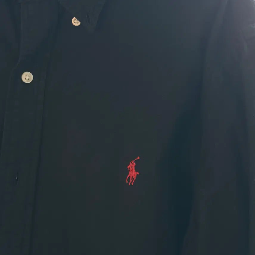 [SOLD OUT] 폴로 랄프로렌 셔츠 블랙[L]