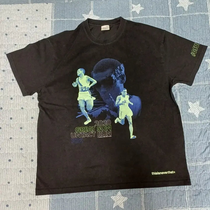 [BUNJANG] Thisisneverthat GS25 Son Kee-chung T-shirt / 디스이즈네버댓 GS25 손기정 반팔티 L