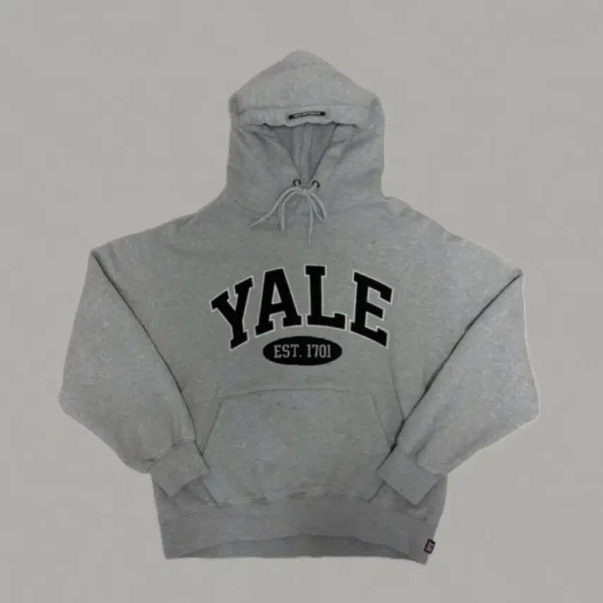 [BUNJANG] Yale University Grey Hoodie / YALE 예일대학교 그레이 후드티