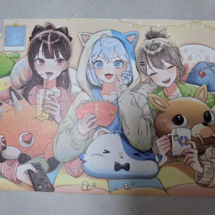 [BUNJANG] NIJISANJI VICTㅂV IS:END Maknae Line Postcard Set - Jururu, Kosegu, Viichan / 이세돌 막내즈 엽서 판매 주르르 고세구 비챤