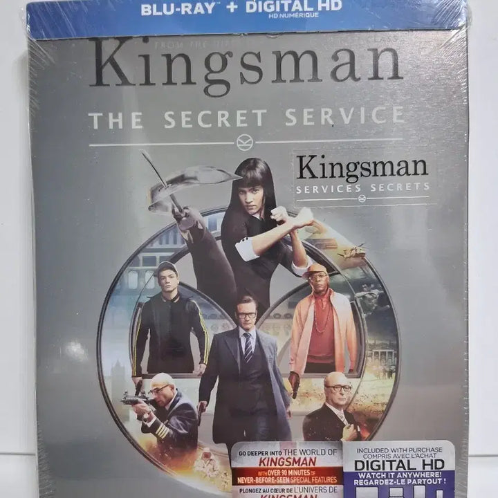 [SOLD OUT] 킹스맨 블루레이 스틸북 (미개봉)