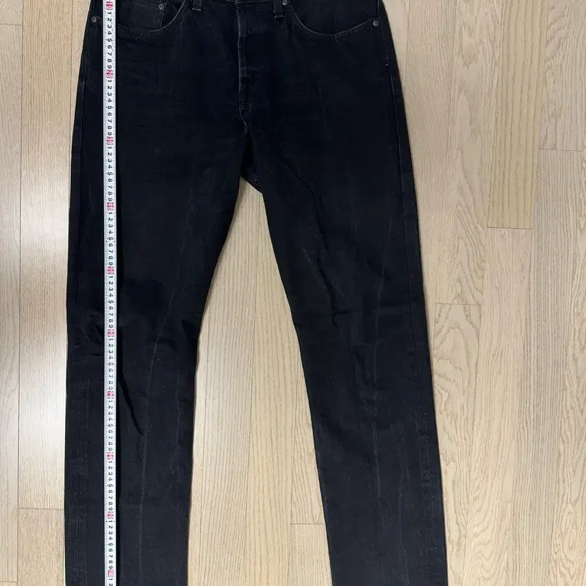 [BUNJANG] Naked &amp; Famous Weird Guy Black Selvedge Jeans 33 / 네이키드앤페이머스 위어드가이 블랙셀비지 33