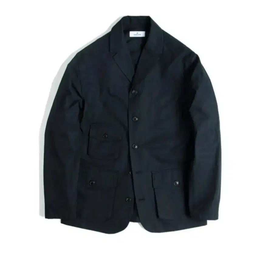 [BUNJANG] OurScope Open Lapel BDU Jacket Navy M / 아워스코프 오픈 라펠 BDU 자켓 M 네이비