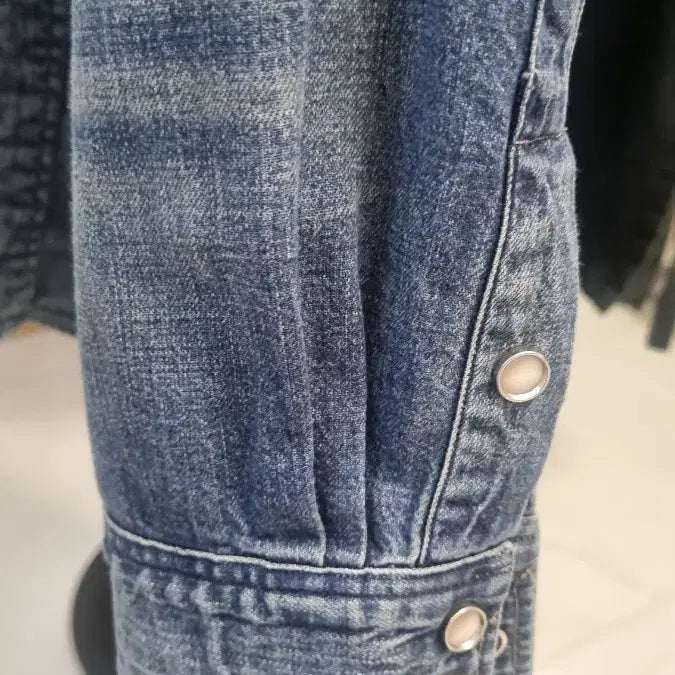 [SOLD OUT] 더블알엘 데님 웨스턴 셔츠 다크워시 xl