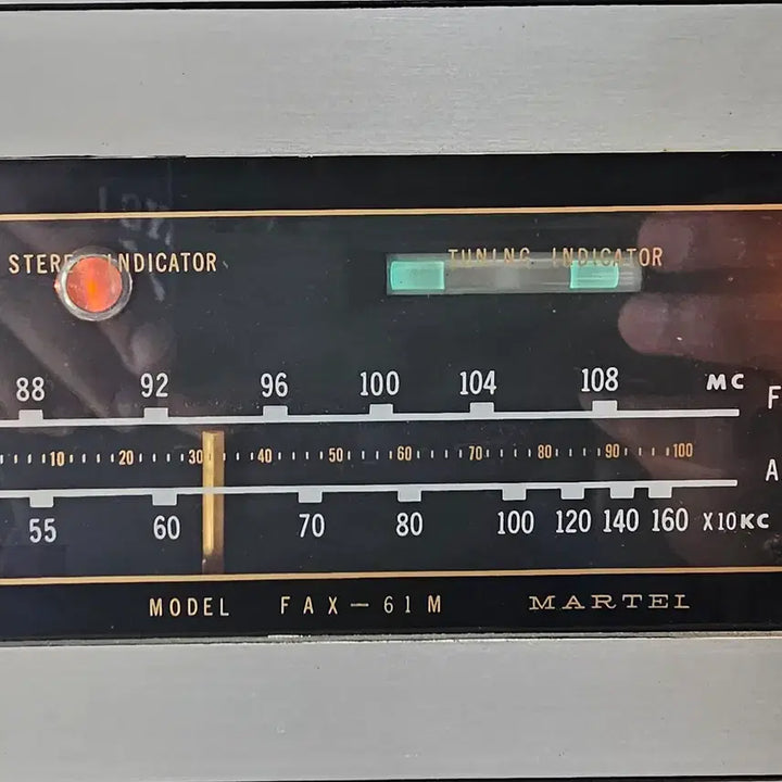 [BUNJANG] MARTEL FAX-61M Vacuum Tube Receiver Amplifier / MARTEL진공관 리시버엠프 FAX-61M