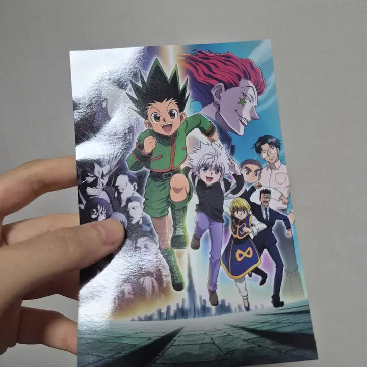 [BUNJANG] Hunter x Hunter Collaboration Cafe POB Postcard/Stand Illumi Kurapika Killua Bundle Set / 헌터헌터 콜라보카페 특전 엽서/스탠드 이르미 크라피카 키르아 일괄