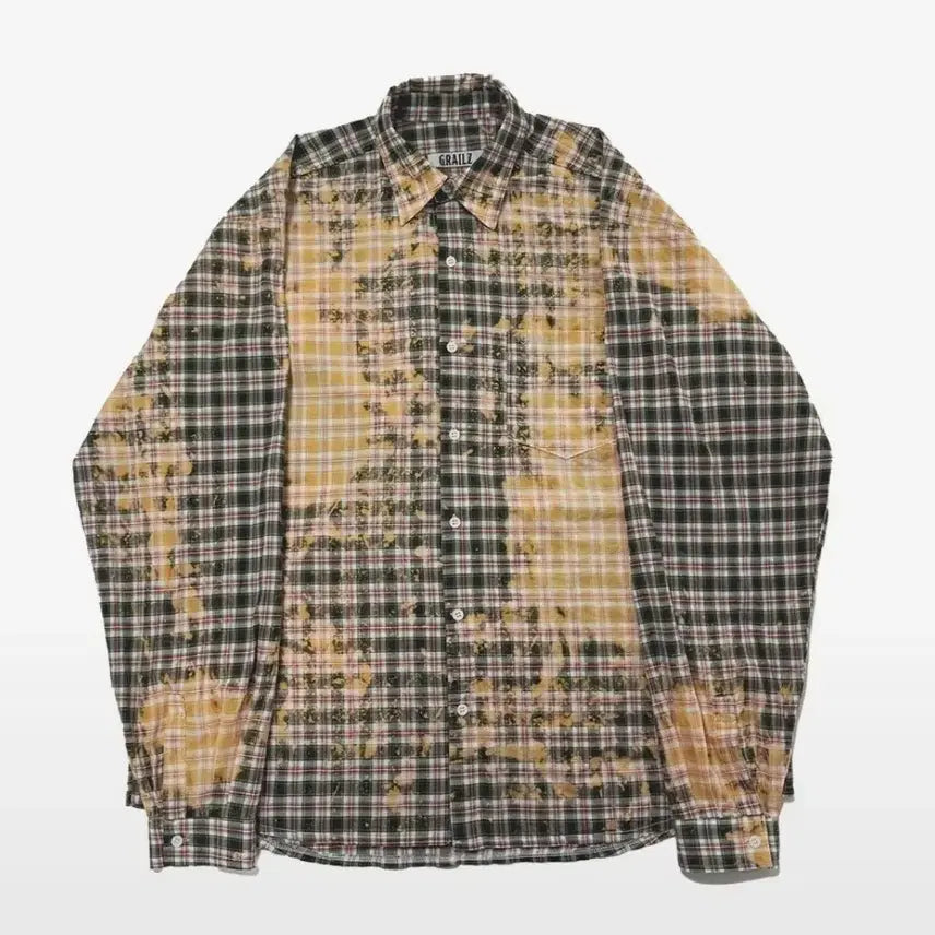 [BUNJANG] GRAILZ Plaid Summer Shirt / 그레일즈 남성 여성 셔츠 상의 여름 남방 블라우스 새상품
