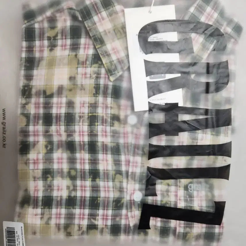 [BUNJANG] GRAILZ Plaid Summer Shirt / 그레일즈 남성 여성 셔츠 상의 여름 남방 블라우스 새상품
