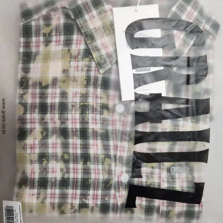 [BUNJANG] GRAILZ Plaid Summer Shirt / 그레일즈 남성 여성 셔츠 상의 여름 남방 블라우스 새상품